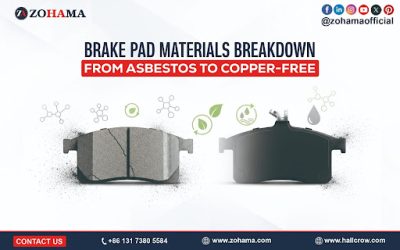 Brake Pad Materials Breakdown: From Asbestos to Copper-Free