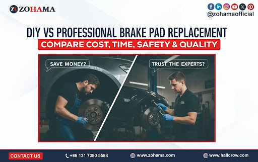 DIY vs Professional Brake Pad Replacement Pros, Cons & Cost Breakdown