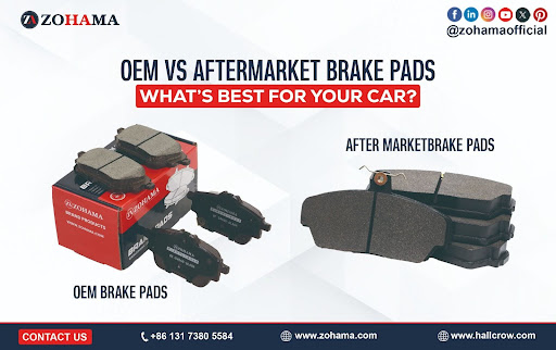 OEM vs aftermarket brake pads comparison – differences in fit, quality, performance, and cost for car owners