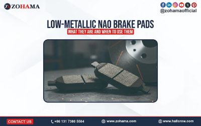 Low-Metallic NAO Brake Pads: What They Are and When to Use Them