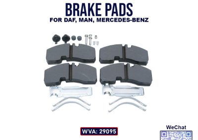 Zohama WVA 29095 Brake Pads for heavy vehicle 2nd gallery image.