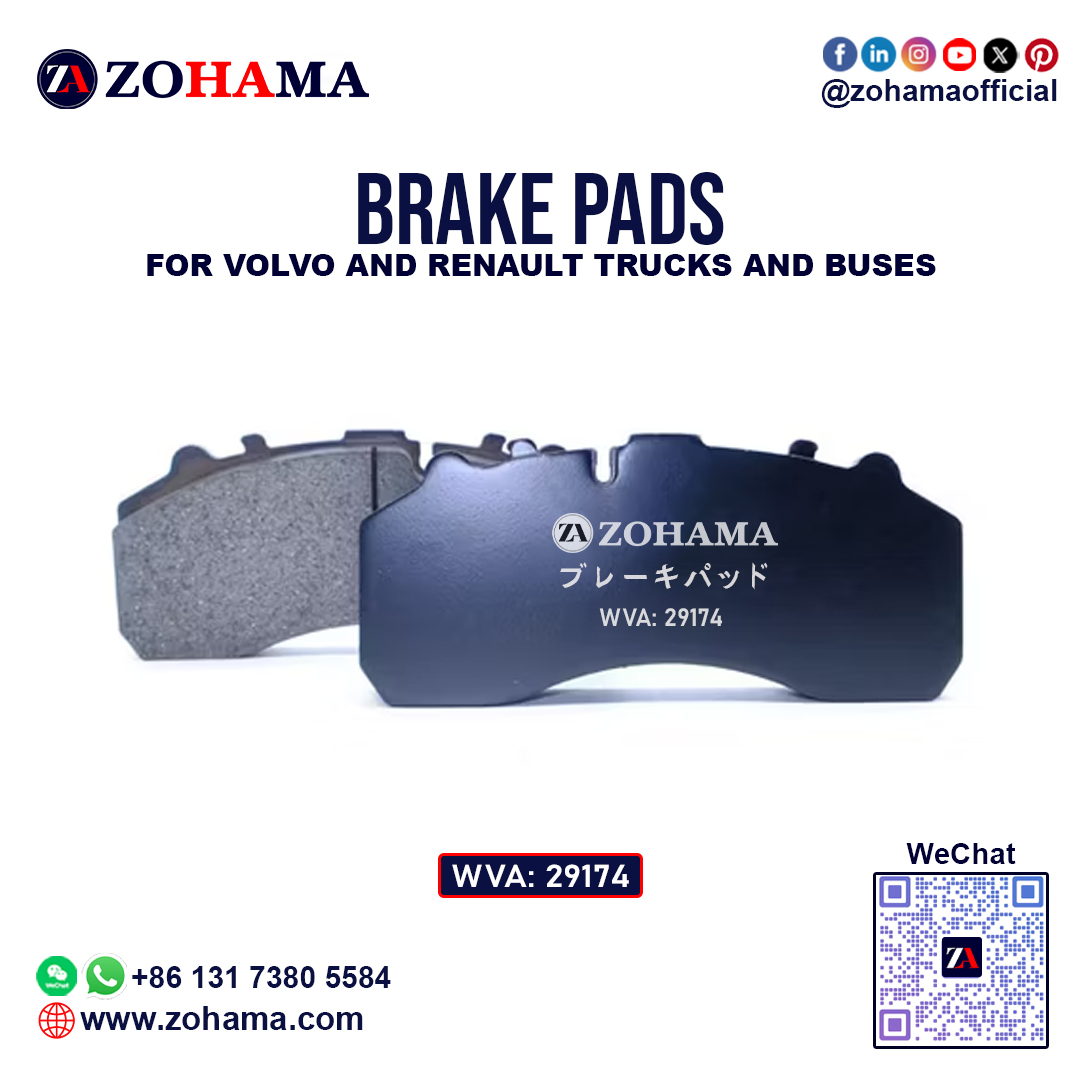 Zohama WVA 29174 Brake Pads 3rd Image of the Gallery.