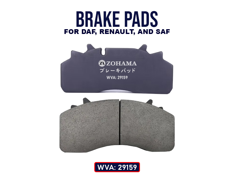 Zohama Brake Pads WVA 29159 