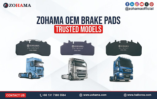 Zohama OEM Brake Pads – Trusted Models