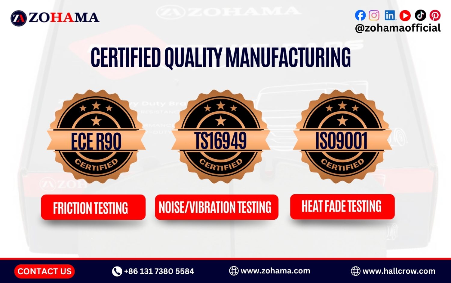 Manufacturing with Certified Quality Standards