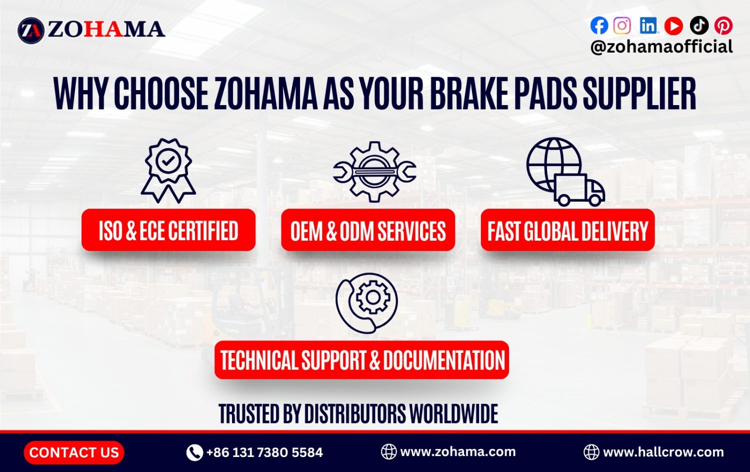 Choosing Zohama means partnering with a manufacturer that prioritizes reliability, transparency, and performance.