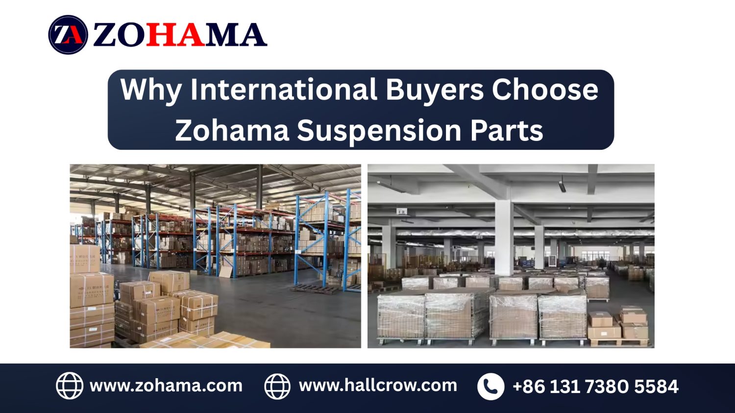 Why International Buyers Choose Zohama Suspension Parts