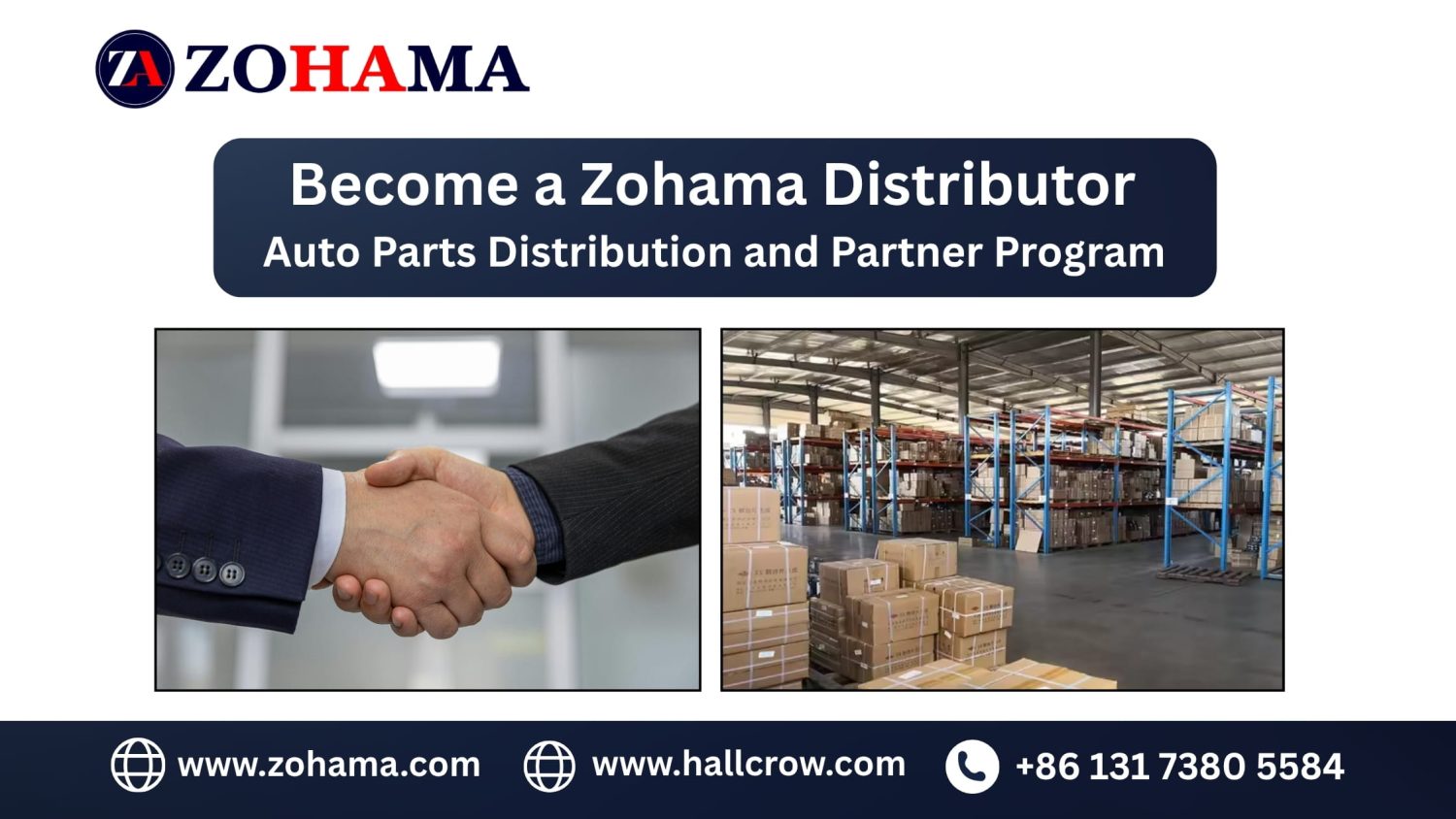 Zohama Distributor and Partner Program