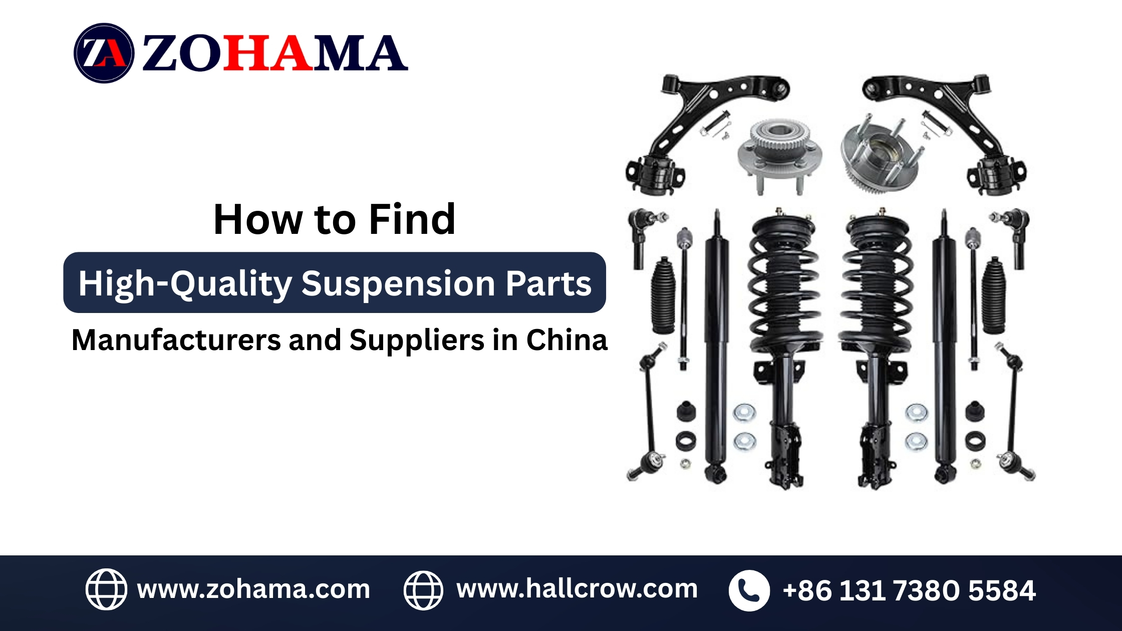 How to Find High-Quality Suspension Parts Manufacturers and Suppliers in China