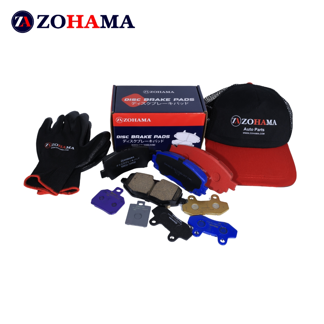 Zohama Brake Pads Card