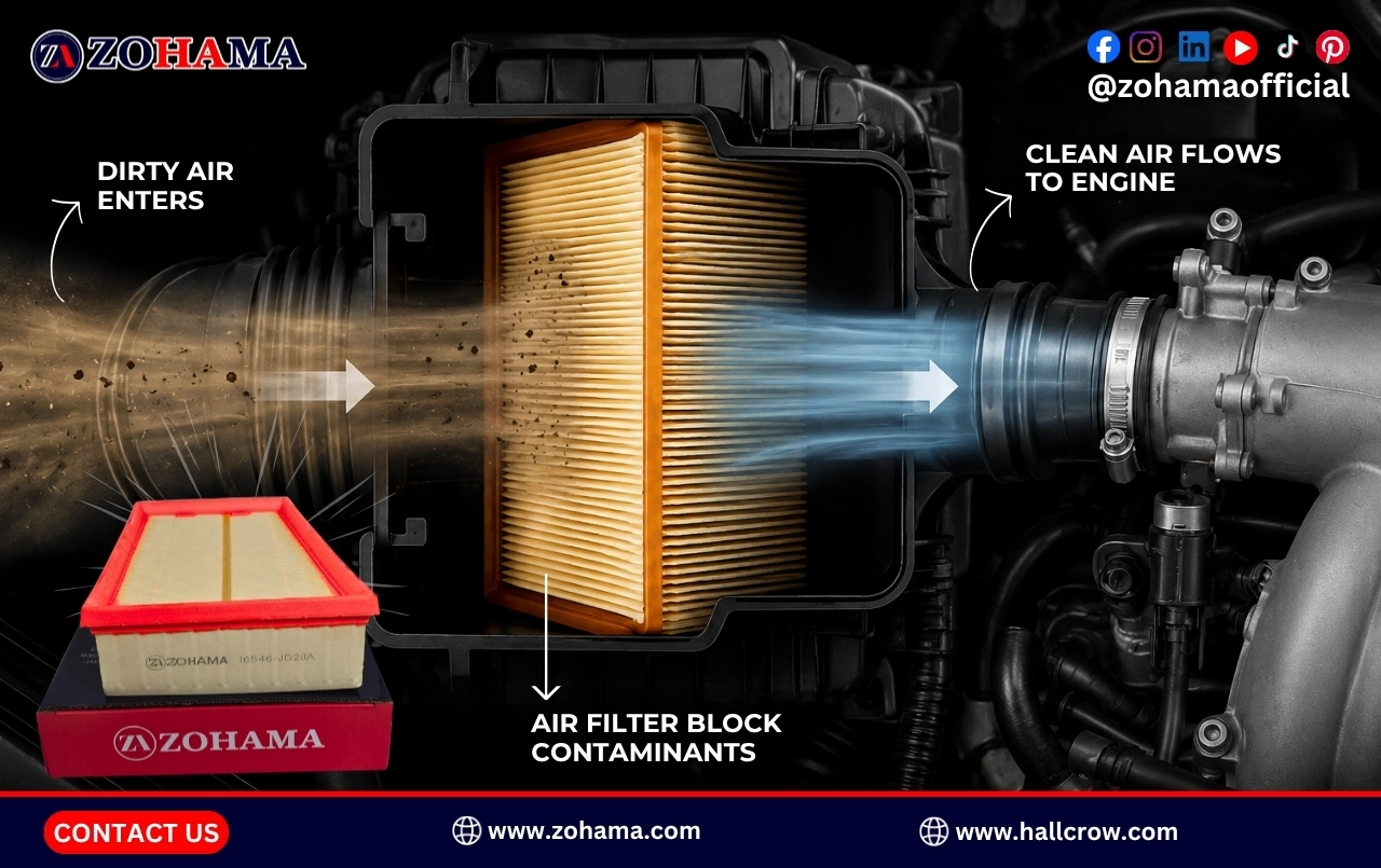 how an air filter works