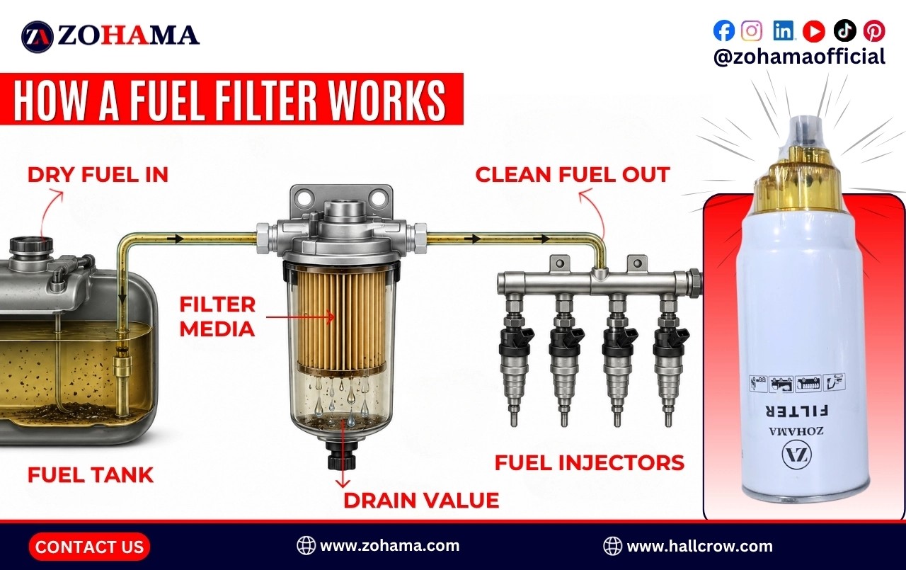 how an fuel filter works