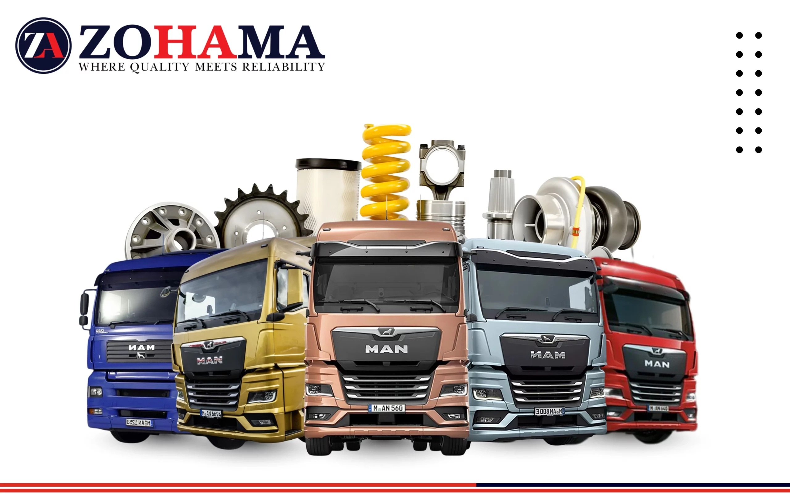 ZOHAMA Website Catalogues MAN Truck Card ZOHAMA Website Catalogues MAN Truck Card