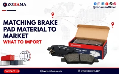 Matching Brake Pad Material to Market: What Car Distributors Should Import