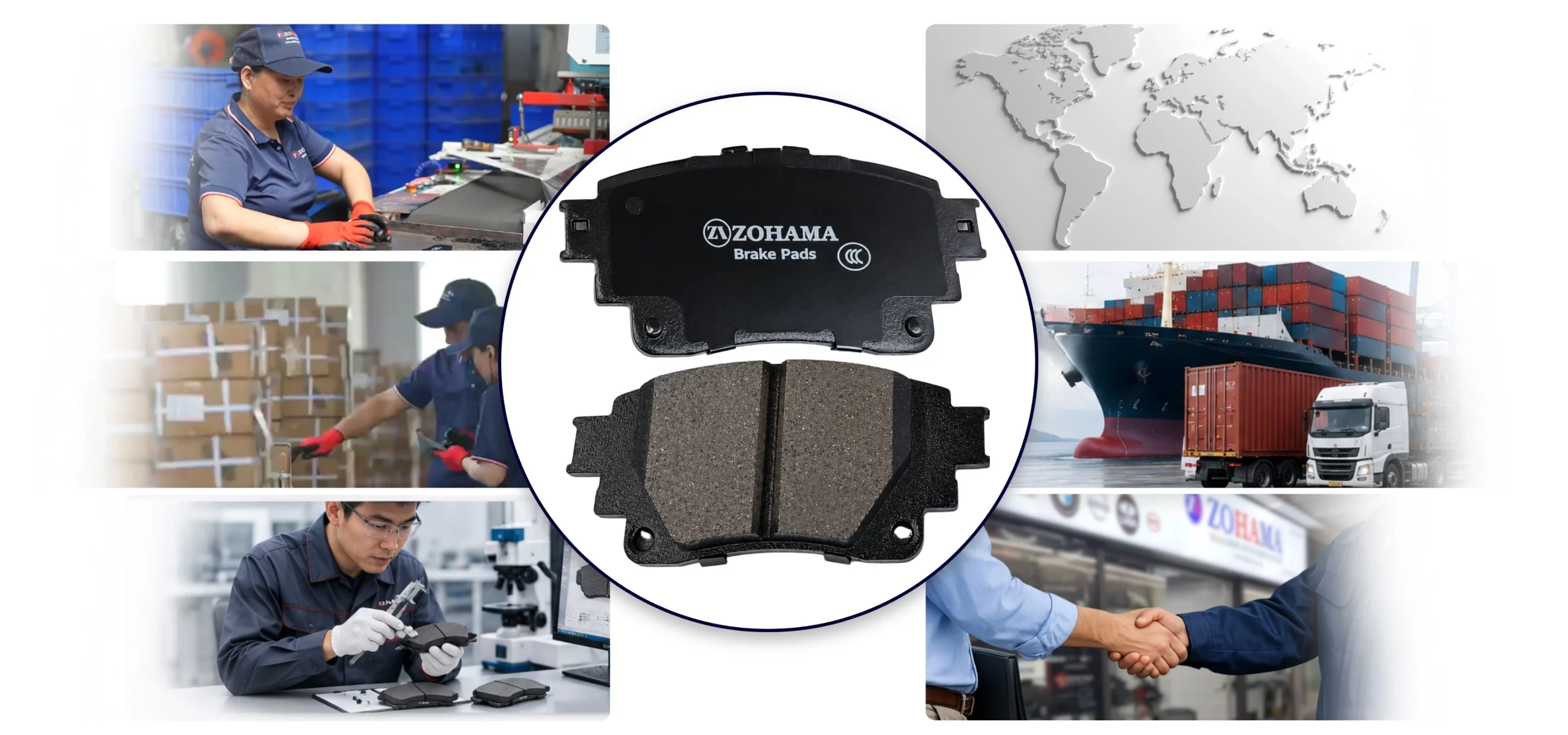Why Brake Pads Distributors Choose ZOHAMA