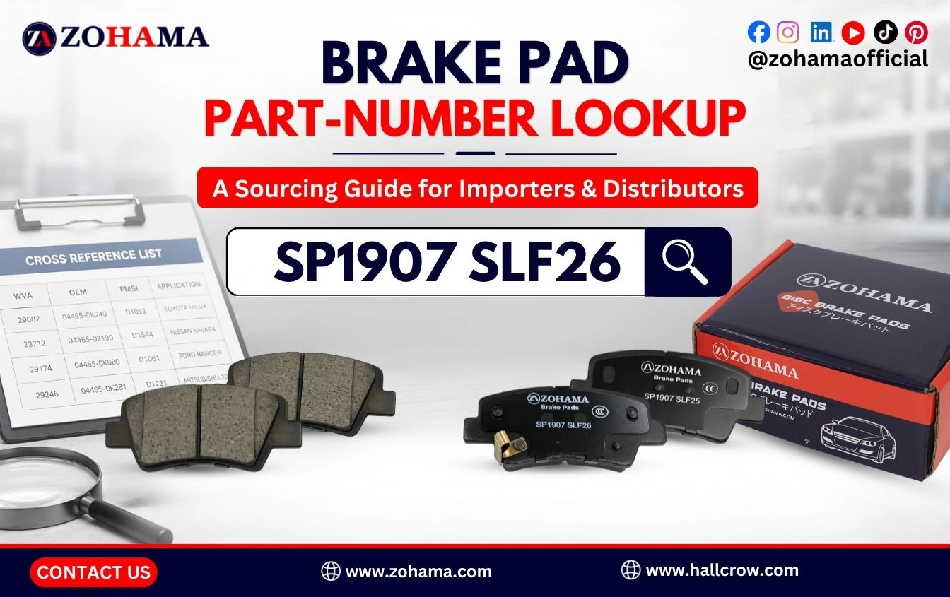 Zohama Brake Pads WVA Look Up Zohama Brake Pads WVA Look Up