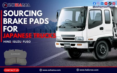 Sourcing Brake Pads for Japanese Trucks: Hino, Isuzu and Fuso