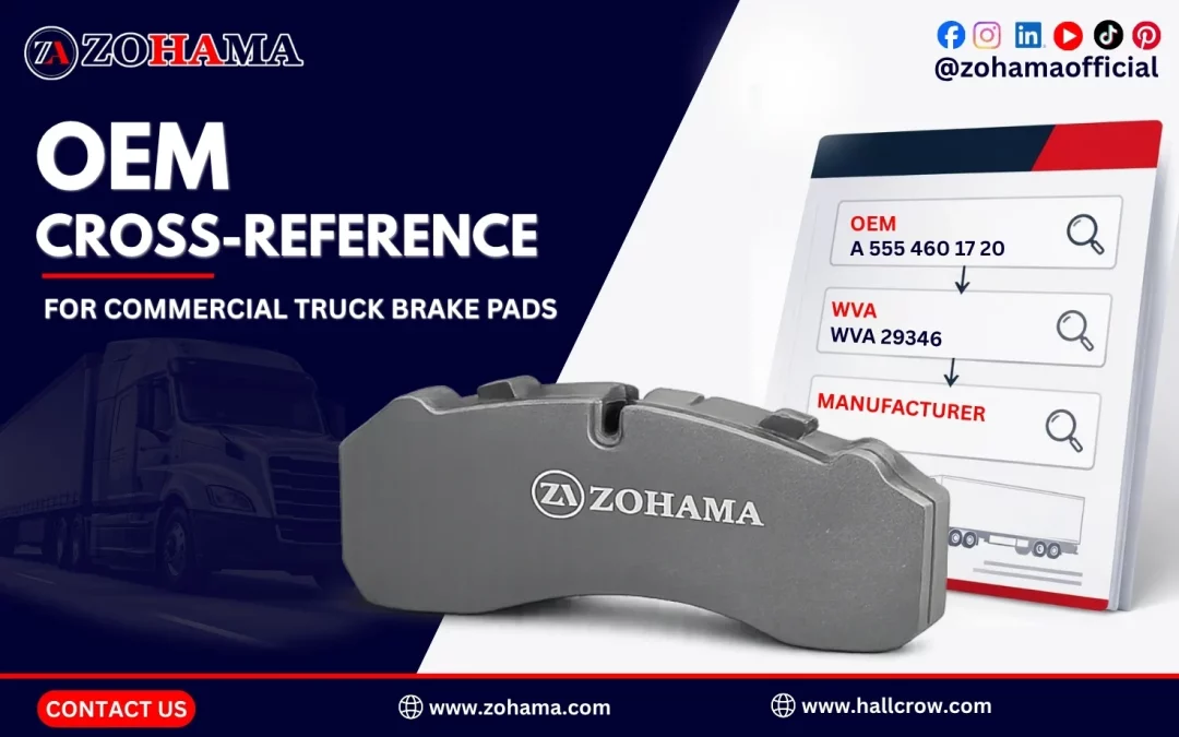 OEM Cross-Reference for Commercial Truck Brake Pads