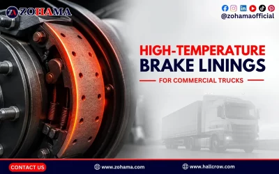 High-Temperature Brake Linings for Commercial Trucks