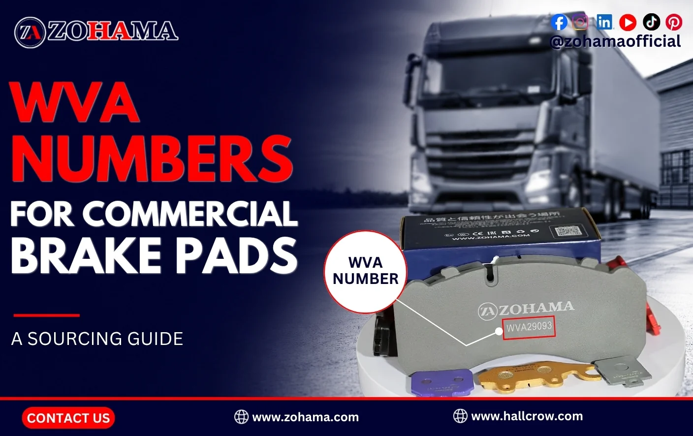 WVA Numbers for Commercial Vehicle Brake Pads: A Sourcing Guide WVA Numbers for Commercial Vehicle Brake Pads: A Sourcing Guide
