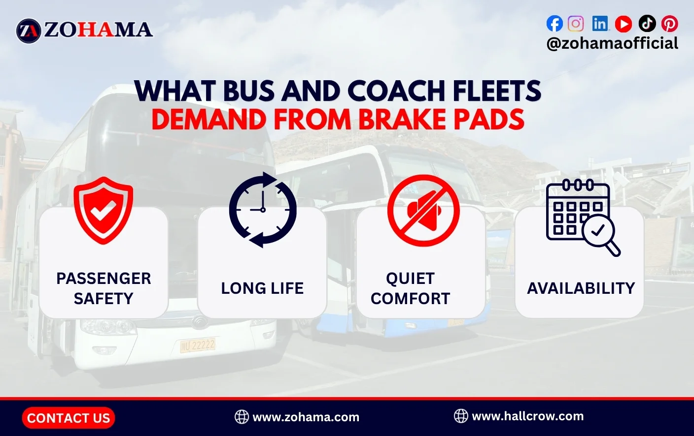 What bus and coach fleets demand from brake pads.