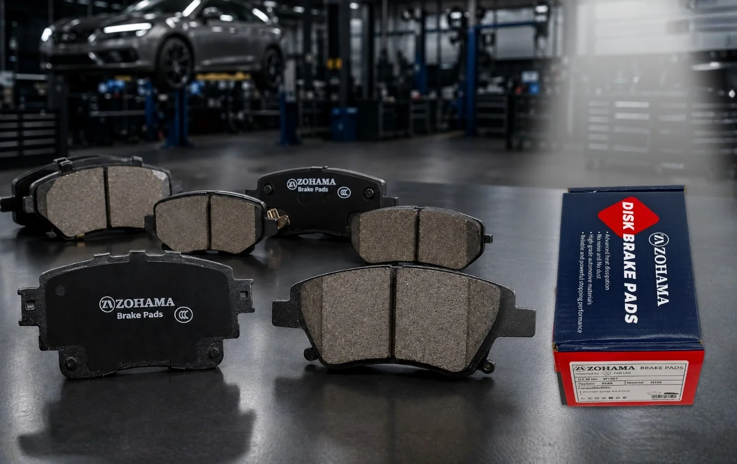 Brake Pad Range Image
