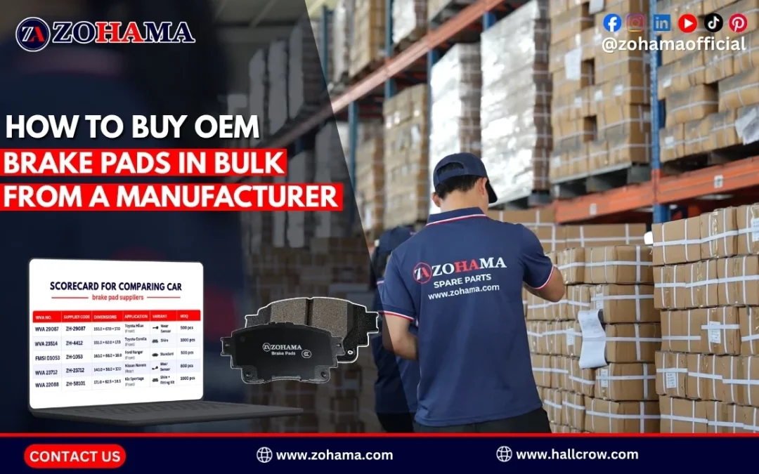 How to Buy OEM Brake Pads in Bulk From a Manufacturer