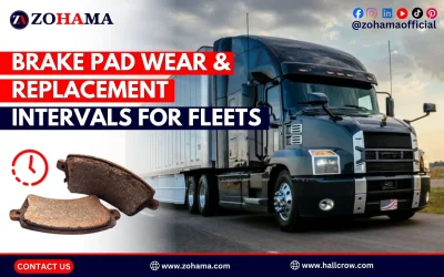 Brake Pad Wear and Replacement Intervals for Commercial Fleets