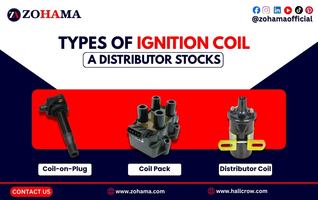 Types of ignition coil a distributor stocks.