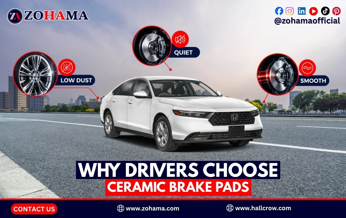 Why drivers choose ceramic brake pads.